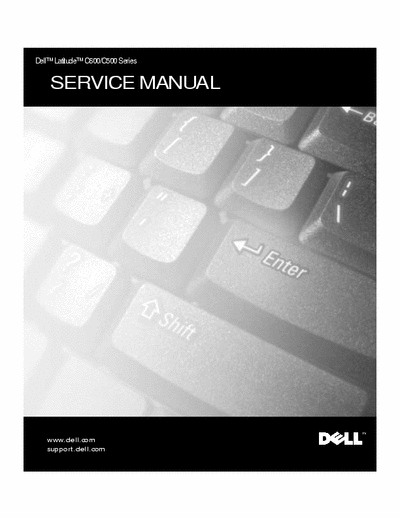 Dell Latitude C600_C500 Dell Latitude C600_C500 Series Service Manual.pdf